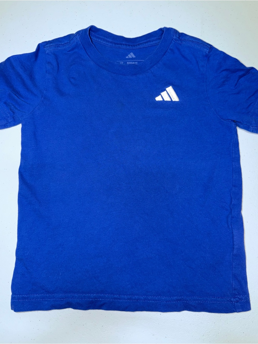Adidas: Royal Blue Toddler Shirt (3T)